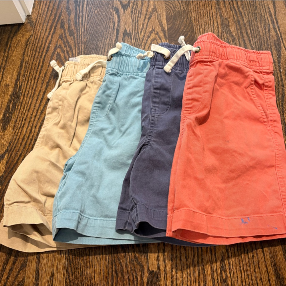 Kids Primary Brand Chino Shorts Set of 4